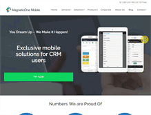 Tablet Screenshot of magneticonemobile.com